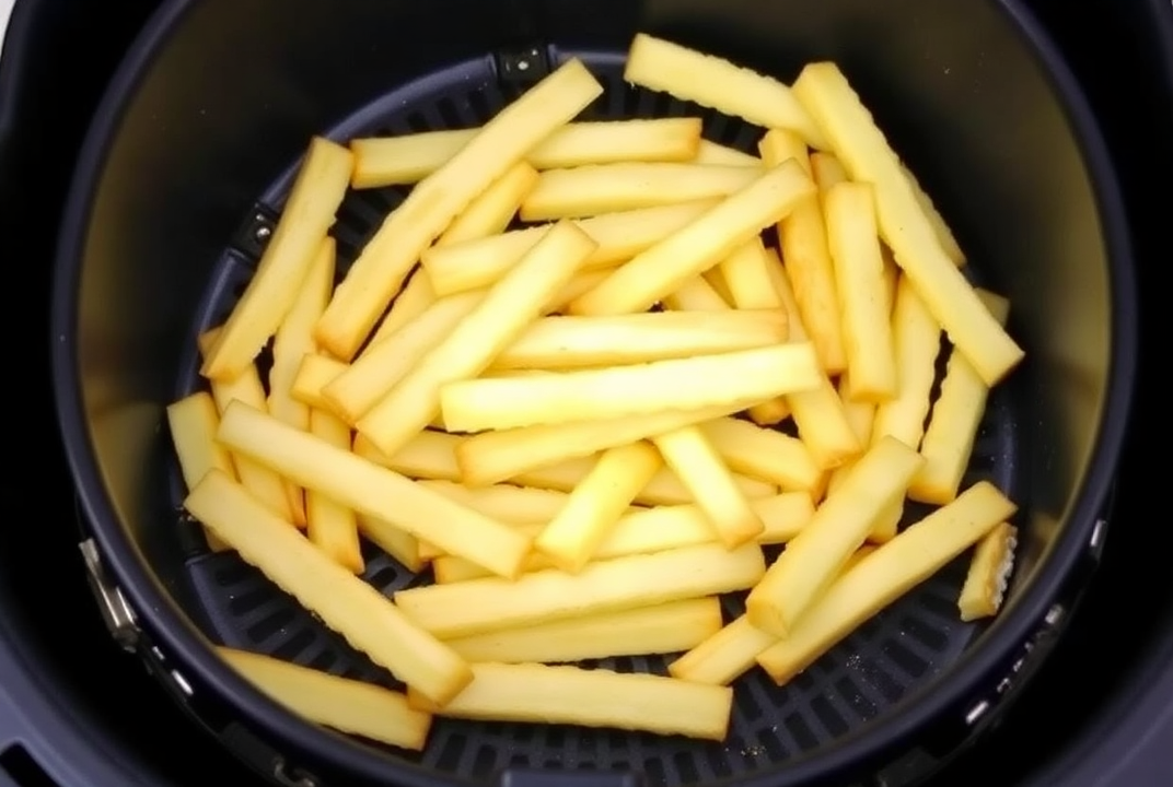 how to make frozen french fries in air fryer